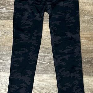 Spanx Leggings NWT Womens 1X Look At Me Now High Rise Shaping  Green Camo